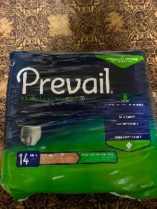 3 sealed packages Prevail daily underwear for sale