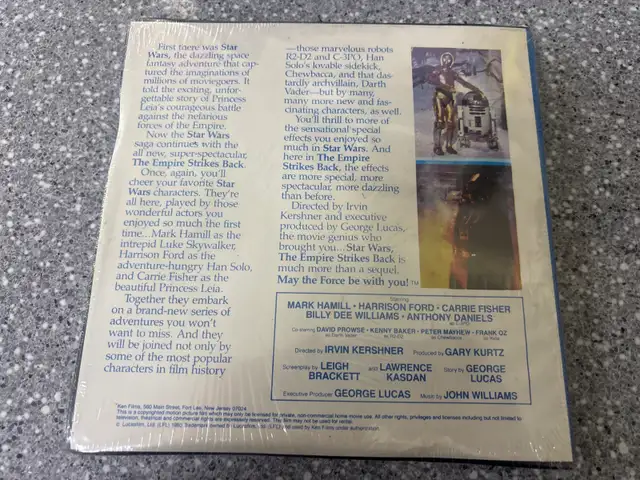 8MM Reel Star Wars The Empire Strikes Back Selected Scenes - Photo 2