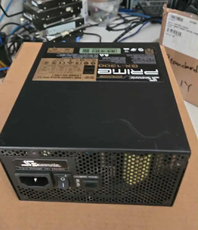 Power Supply Seasonic PRIME GX-1300 1300W 80  Gold Full Modular - Photo 2