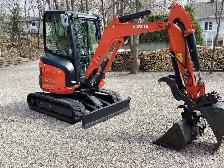 Pelle mécanique Kubota U27-4