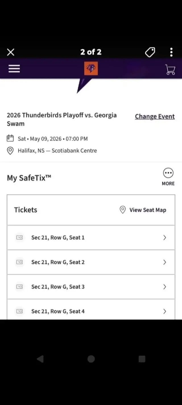 thunderburd playoffs game