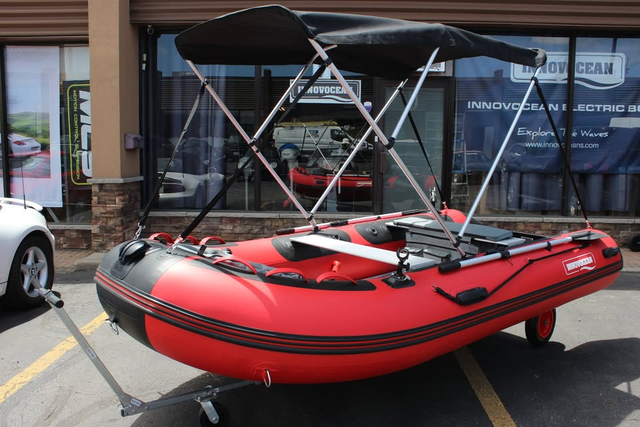 MA 360 Boat With Canopy   Wheels   Ladder – $3400 - Photo 8