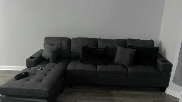New L-Shaped 3 Seater Sofa - Free Delivery