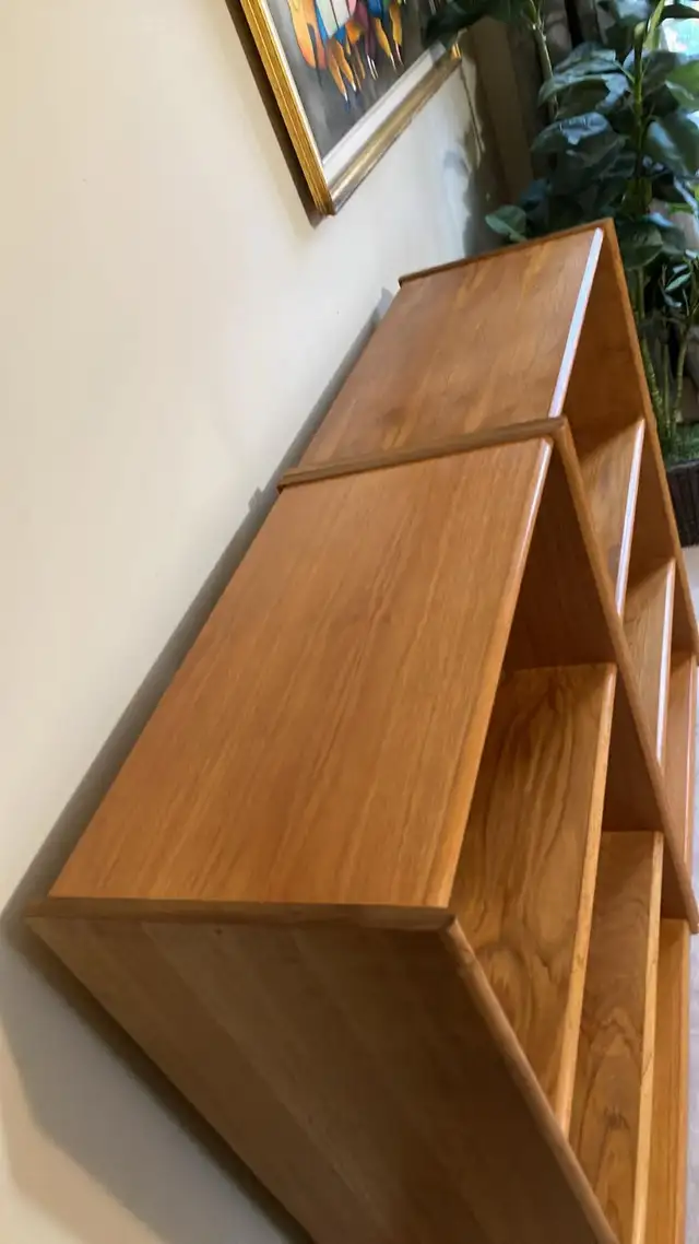 Mid century TEAK TECK Modulaire. Bahut disques vinyles, biblioth - Photo 4