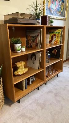 Mid century TEAK TECK Modulaire. Bahut disques vinyles, biblioth - Photo 6