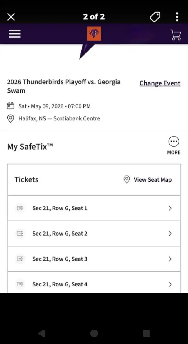 thunderbird playoff game