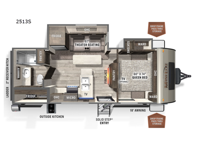 2022 Rockwood 2513 S - Photo 3