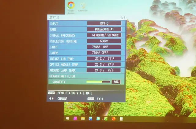 Panasonic PT-DZ6700 FHD 6000 Lumens (ANSI) Conference Projector - Photo 8