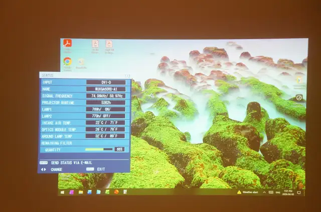 Panasonic PT-DZ6700 FHD 6000 Lumens (ANSI) Conference Projector - Photo 9