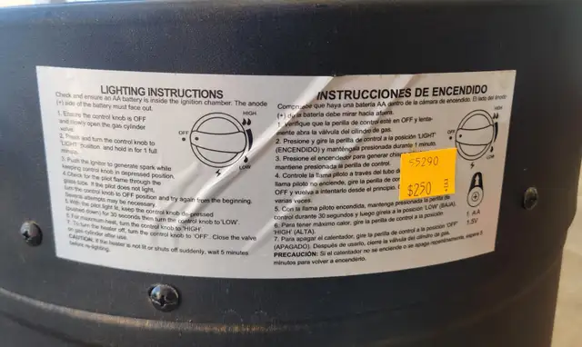 BOND Propane Heater HYPH4601-12 - Photo 2