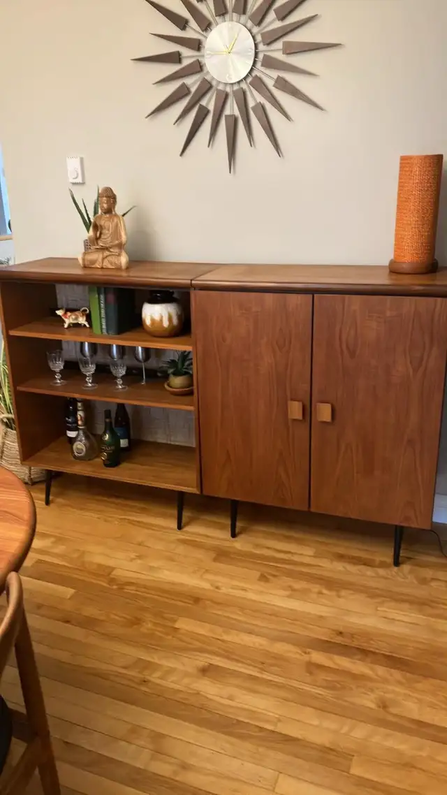 Mid century TEAK TECK. RARE Chairs Chaises pour salle à manger / - Photo 4