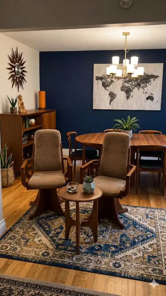 Mid century TEAK TECK. RARE Chairs Chaises pour salle à manger / - Photo 8