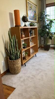 Mid century. Vitrine, buffet, bibliothèque. Lampe teak teck PAS - Photo 7