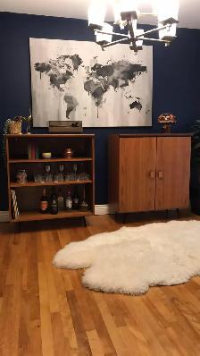 Mid century. TEAK TECK. Modulaire. Crédence, buffet disque vinyl - Photo 2