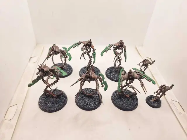 Warhammer 40k Necron 6 Ophydian Destroyers Battle Ready