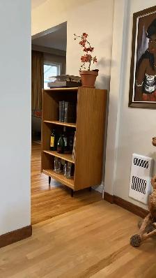 Mid century. TEAK TECK. 2 disponibles. Buffet, bibliothèque, bah