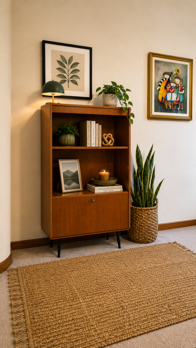 Mid century. TEAK TECK. Buffet, bibliothèque, bar, bahut disques