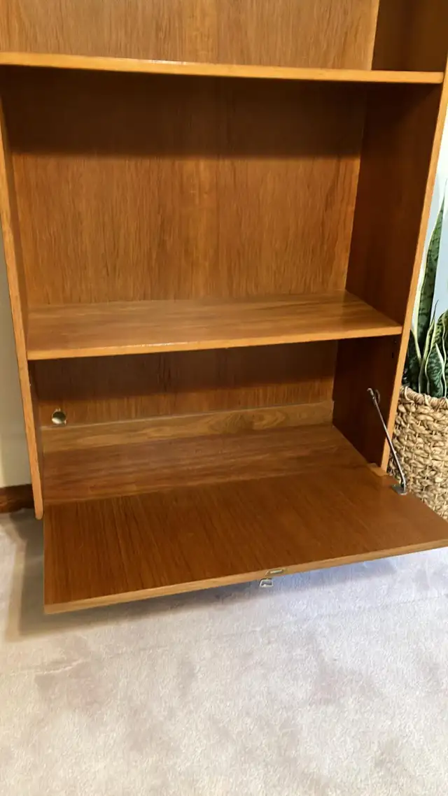 Mid century. TEAK TECK. Buffet, bibliothèque, bar, bahut disques - Photo 5