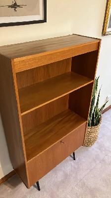 Mid century. TEAK TECK. Buffet, bibliothèque, bar, bahut disques - Photo 6