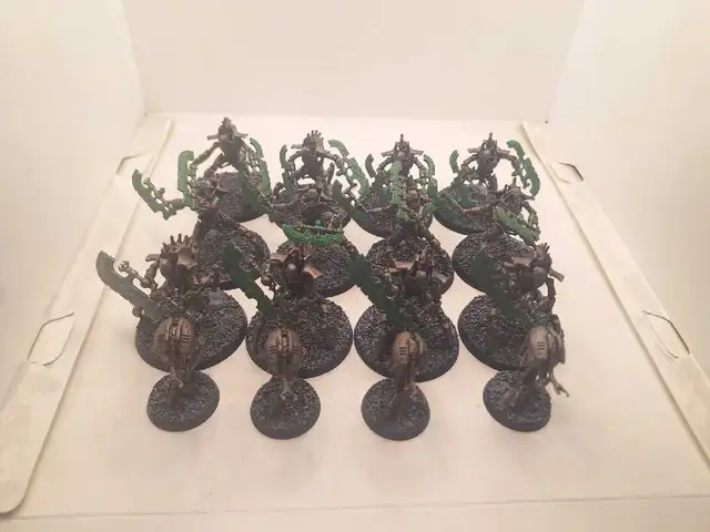 Warhammer 40k 12 Necron Skorpekh Destroyers Battle Ready