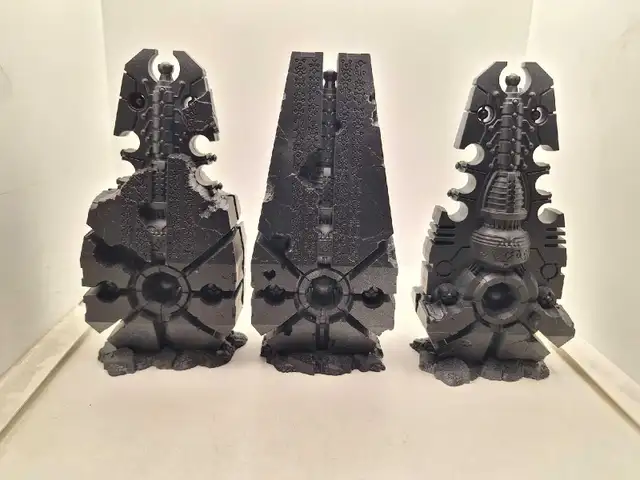 Warhammer 40k Necron Convergence of Dominion Primed Black