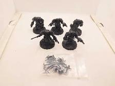 Warhammer 40k 5 Chaos Space Marine Terminators Primed Black