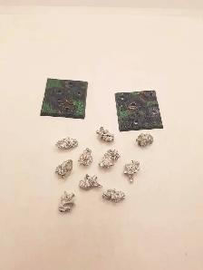 Warhammer Fantasy 40k AoS 10 RARE METAL OOP Nurglings