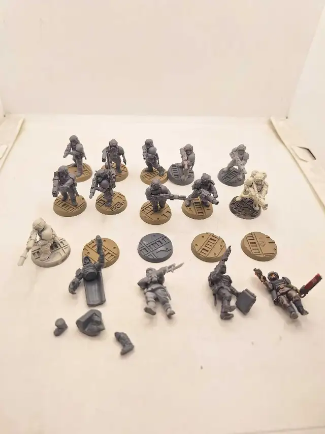 Warhammer 40k 15 oop cadian shock Troopers Imperial Guard