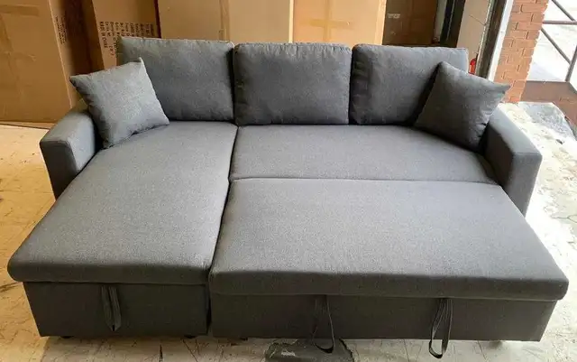 Pullout sofa bed 88' Queen size - Photo 3