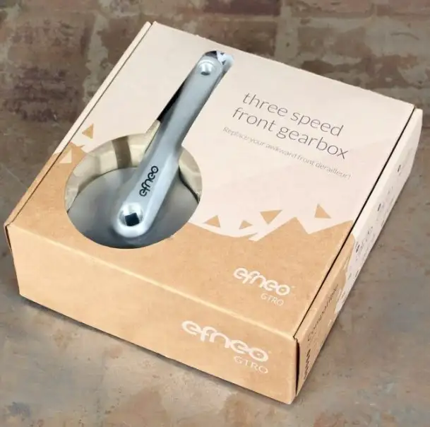 Efneo 3-Speed Gearbox Crankset ,   Brand New In Box!