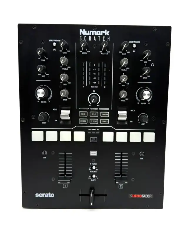 Numark Scratch 2-Channel DJ Mixer for Serato DJ Pro $299