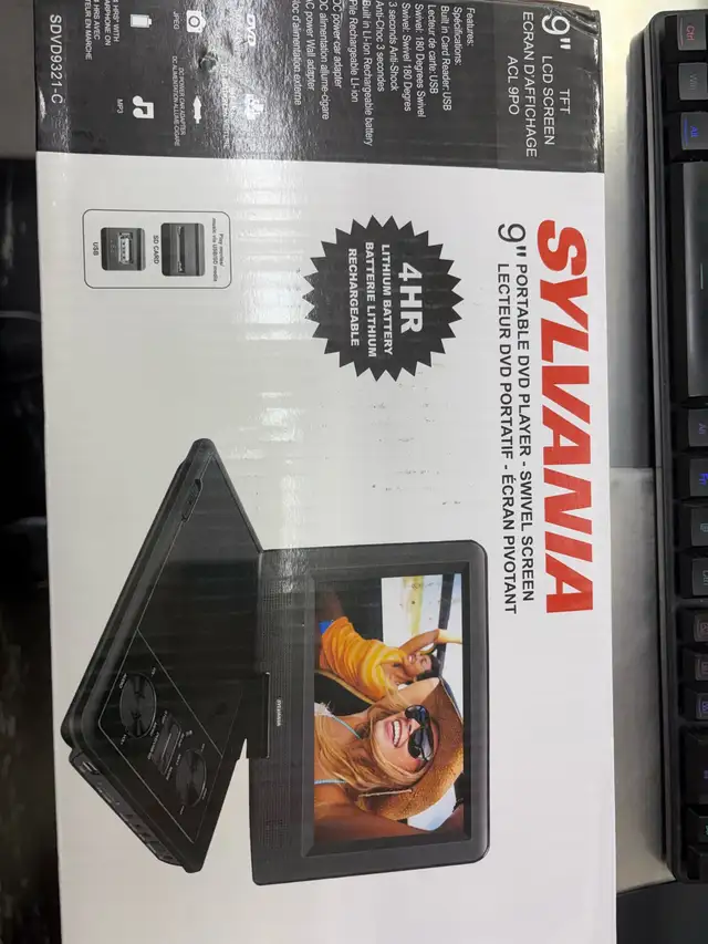 Lecteur DVD portatif SYLVANIA - Photo 2
