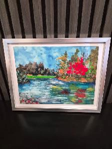 ORIGINAL FABRIC ART