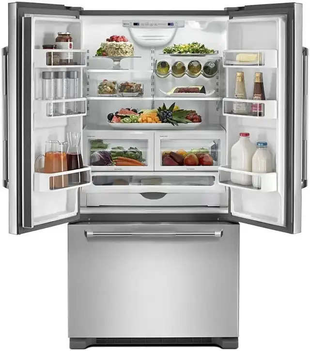 Jenn Air Refrigerator JFFCF72DKL 36' French Door 21.9 Cu. Ft. - Photo 3