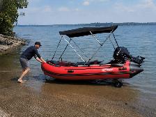 MA 360 Inflatable fishing  Boat – full accessories- $1499 Only!