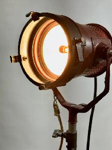Mole-Richardson Teenie-Mole Studio Lights with Stands & Accessor