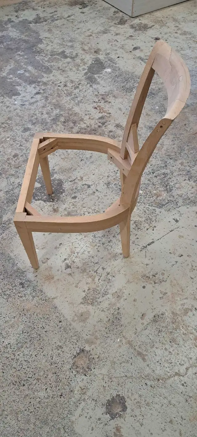 Chaise à rembourrer. - Photo 5