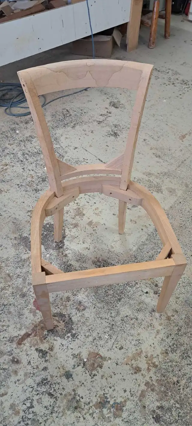 Chaise à rembourrer. - Photo 6