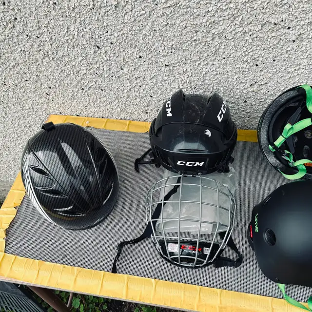 4 HELMETS FOR THE LITTLE GUY