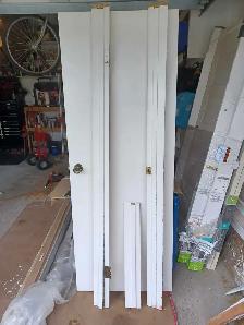 mahogany door and jamb 30'