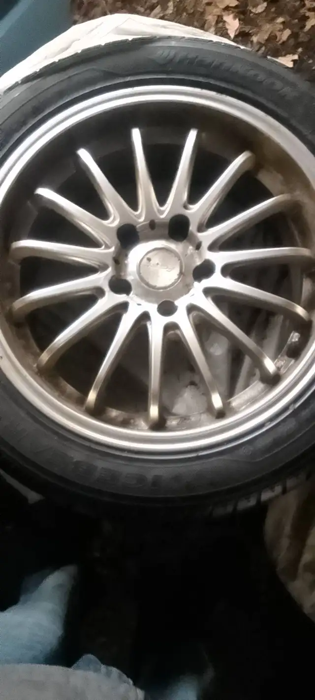 Rims and tires 225/50r17 5 bolt 5/100 $300