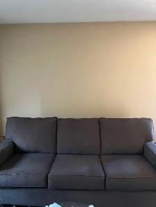 Brown couch for sale
