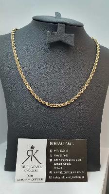 10k yellow gold chain # 397_9