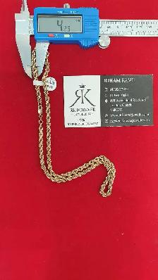 10k yellow gold chain # 397_9 - Photo 8