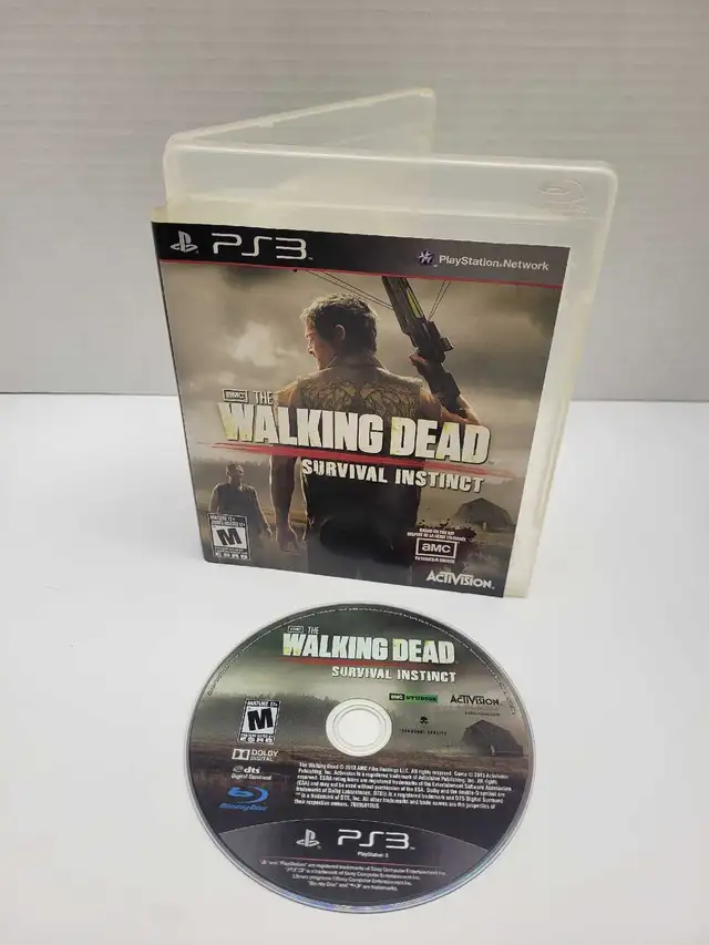 PS3 The Walking Dead Survival Instincts
