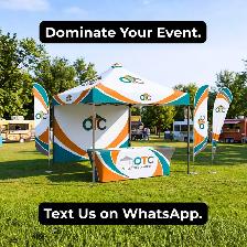 Custom 10x10 Pop Up Tent - Branded Event Canopy, Flags, Tables