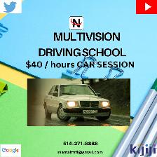 PRIVATE CAR DRIVING LESSOPN WITH S.A.A.Q APPROVED DRIVING SCHOOL - Photo 2