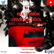 PRIVATE CAR DRIVING LESSOPN WITH S.A.A.Q APPROVED DRIVING SCHOOL - Photo 3
