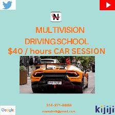 PRIVATE CAR DRIVING LESSOPN WITH S.A.A.Q APPROVED DRIVING SCHOOL - Photo 4