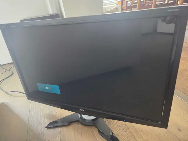 Black Acer G245H Computer Monitor (HDMI)